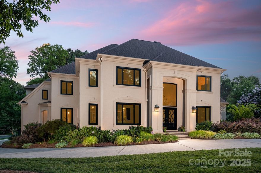 Timeless design meets modern sophistication on a professionally landscaped one-acre lot. No detail was overlooked in this full-scale renovation. The open-concept layout is filled with natural light and features rich hardwoods and luxury lighting. Overlooking the resort-styled pool and covered patio is a dramatic two-story great room and a '24 chef’s kitchen with a quartz waterfall island, 5 burner Wolf gas cooktop, Wolf double ovens, and dual Jenn-Air dishwashers—perfect for daily living or entertaining. The main-level primary suite offers a spa-like retreat with access to outdoor shower, 2 walk-in closets, a freestanding soaking tub, frameless shower, and refined finishes. An executive office and laundry room also sit on the main level. With a five bedroom floor plan, large flex space (currently exercise/TV room), 3-car garage, and abundant storage, this home offers room to grow. Located in sought-after Walden Pond with top schools. OFFER DEADLINE OF SUNDAY 5:00.