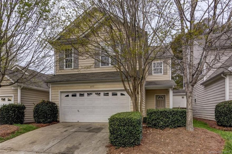 Beautiful large townhouse in very conveniently located yet quiet community. Brand new carpet & neutral paint. Open bright floorpan, large living room w/fireplace that opens to dining room & nice kitchen. Huge master bedroom w/two walk-in closets, large master bathroom w/garden tub, separate shower & double vanity. Large two secondary bedrooms & full bath. Great back patio, perfect for entertaining. No shared walls, units are connected by storage buildings. Few steps from community pool.