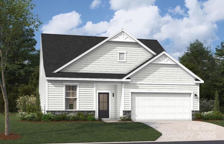 55+ Community! New Construction. This 2,319 square foot home is a haven of comfort and tranquility. With 3 spacious bedrooms, 2 full bathrooms, and a convenient half bath, it offers just the right blend of function and privacy. The home’s backyard is a true retreat, featuring a serene natural wooded view that brings a sense of calmness to your everyday life. Enjoy the outdoors even more with the screened porch—perfect for relaxing any time of day—and an adjacent patio that’s ideal for grilling out and entertaining. Inside, the pocket office provides a quiet space for productivity or creativity, while the 2-car garage offers ample storage and convenience. Thoughtfully designed with relaxation and practical living in mind, this home is everything you’ve been searching for.