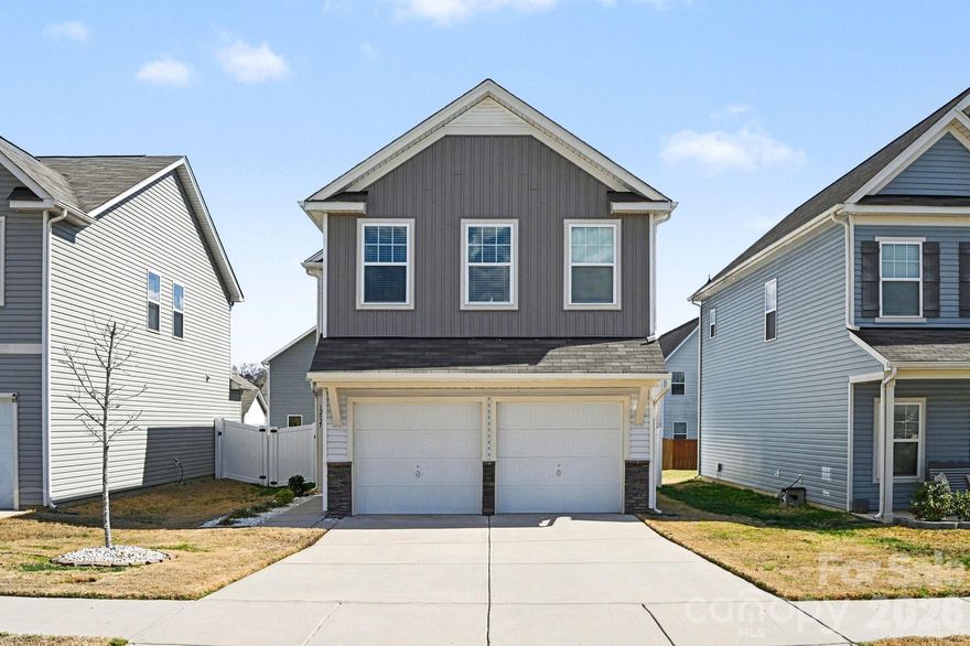 Enjoy an easy commute to the Charlotte area while experiencing a more rural setting that is still conveniently located near local retail, restaurants, and major roadways providing access to Concord, Locust, Monroe, Harrisburg, and Mint Hill. This well-maintained home, built in 2019, has been kept exceptionally clean and shows pride of ownership both inside and out. All appliances convey with the home, including the refrigerator, washer, and dryer. The roof and HVAC system were installed in 2019, with the HVAC outdoor condensing unit replaced in 2025.
The fully fenced backyard provides privacy and a great space for pets or outdoor activities. Nearby Rob Wallace Park offers open green space, walking trails, and recreational areas for outdoor enjoyment. A Ring camera at the front door will also convey with the property. Schedule your visit to see all that this home has to offer.