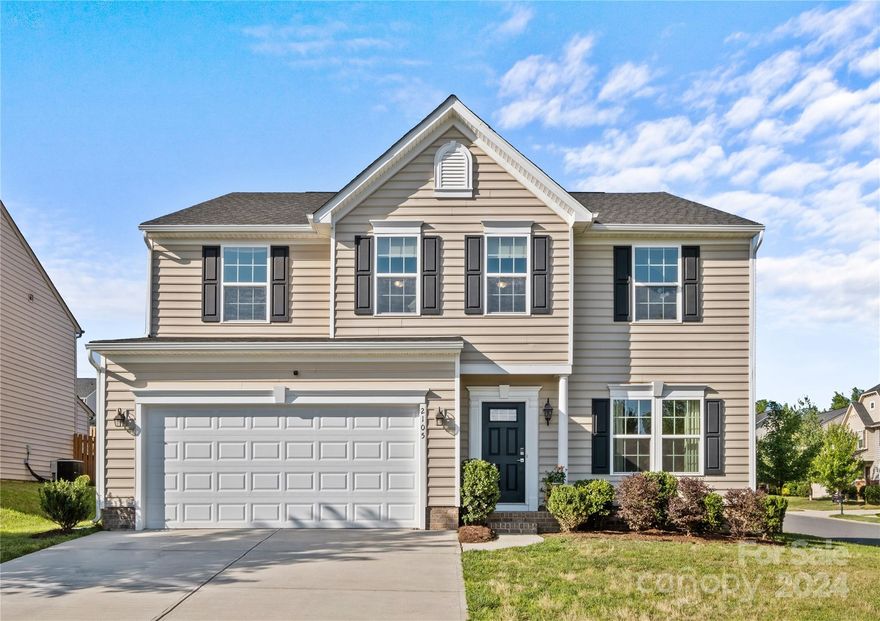 Your Rosemont dream home awaits you in the heart of Indian Land's favorite community. Step inside to find an open foyer with lovely flow from formal living and dining to a sunlit great room and kitchen made for entertaining! This kitchen truly is the heart of the home, with tons of counterspace, stainless steel appliances, expansive peninsula island bar and separate breakfast bar. Downstairs also features an amazing multipurpose room! Perfect for office, playroom, gym, or bedroom! Upstairs, a serene master suite awaits with a spa-like ensuite bath and so much closet space. The giant upstairs loft space is the perfect spot to settle in for movie night! Additional bedrooms offer versatility for guests or a home office. Outside, the rear yard showcases an extended patio with afternoon shade that invites relaxation and entertaining. This home is perfectly turnkey and ready for you to make it your own! Rosemont features exceptional resort style amenities!! Now is your chance! Schedule now!