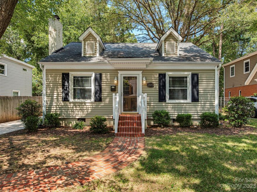 Welcome to this beautiful 1.5 story Cape Cod, located in the heart of Chantilly!

Want to experience a home where you can entertain on the main floor and shut the world out by retreating to the second floor primary suite...? This home offers an open floor plan, tankless water heater, a new vapor barrier in the crawl space, a new first floor gas pack, new electric panel, elegant granite countertops, and sunroom where you can soak in the beauty of the fully fenced in, spacious backyard. Enjoy time at the Chantilly Ecological Sanctuary and Chantilly Park. With easy access to Uptown, Elizabeth, and Plaza Midwood, connecting to the vibrant heartbeat of the city has never been easier. Arrange a viewing today and make this charming Cape Cod your new home!