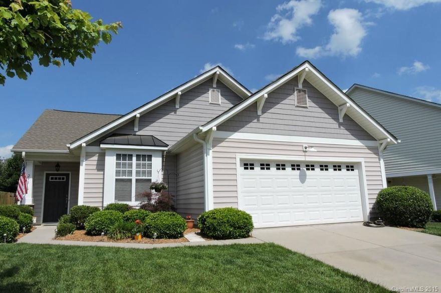 Great ranch home in the desirable Whitley Mills neighborhood.  The yard has been meticulously maintained and fully fenced! New paint in the kitchen and master bath.  Third Bedroom could be used as an office.  The great room features a gas fireplace.  Convenient location and don't forget the great pool and clubhouse!