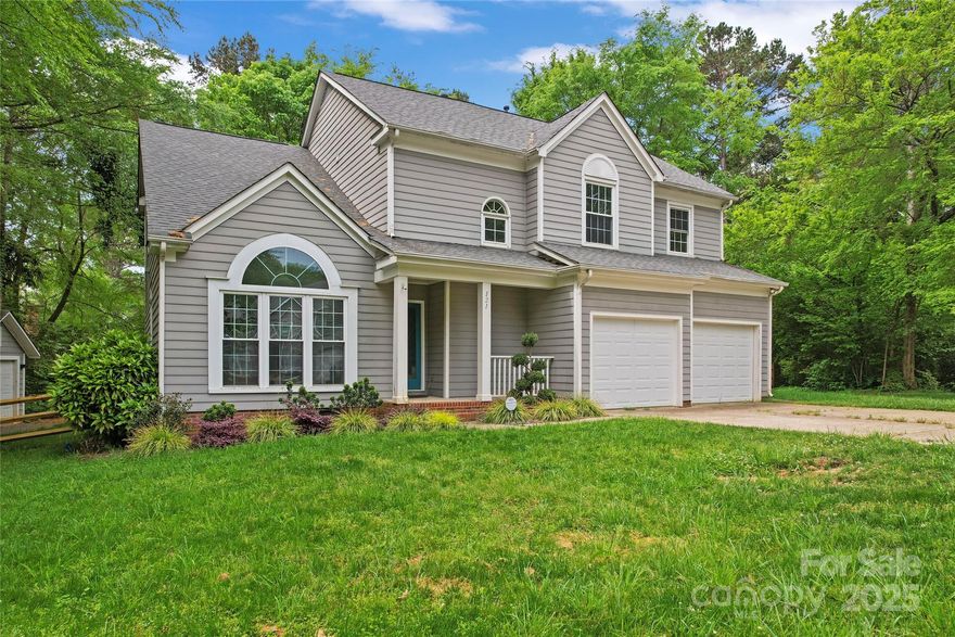 DEEDED BOAT SLIP!!! Nestled at the end of a peaceful cul-de-sac in Mooresville, this beautifully updated home offers the best of comfort, style, and lake living. A deeded boatslip (B-2B) conveys with the property, giving you direct access to Lake Norman within your own community—a rare and valuable perk! Inside, you’ll find a spacious, light-filled layout with an extended chef’s kitchen, featuring high-end appliances and abundant prep space perfect for entertaining. The modernized primary bathroom is a true retreat, complete with updated finishes and a spa-like design. Stylish fixtures have been thoughtfully upgraded throughout the home. Additional recent improvements include a newer HVAC system (2020/2021), flooring, Corian countertops, and freshly painted exterior trim. Roof is approx. 8 years old.  Step outside to a screened porch and attached deck overlooking a private, wooded backyard oasis.