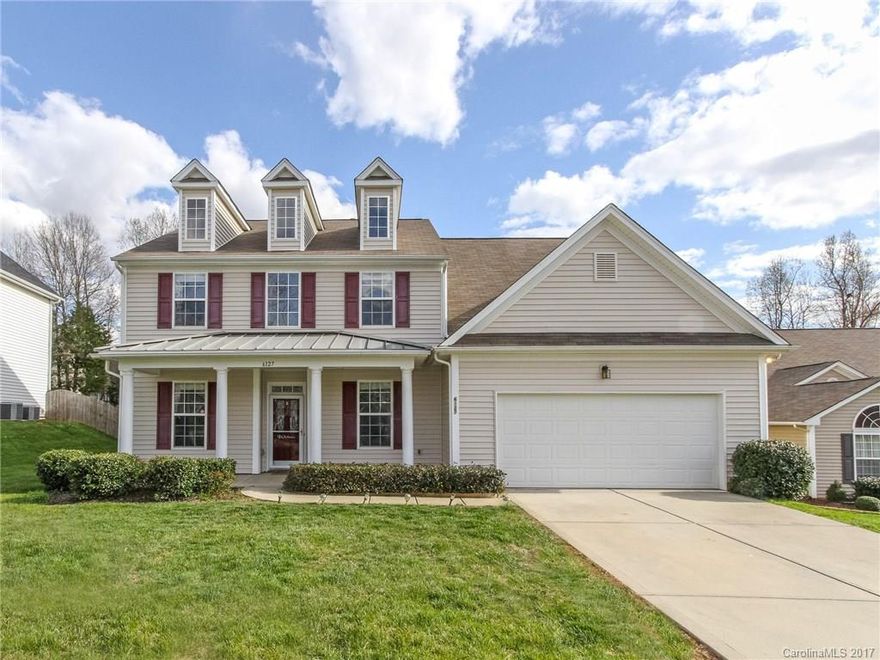 Delightful Home in Cul-De-Sac! Immaculate hardwood floors on both first and second floors. Spacious kitchen w/SS appliances, granite counter tops, and breakfast area. Fantastic screened porch over looking private, partially wooded  back yard.  Gracious master on first floor with walk in closet, and large bathroom. Second floor master also has walk in closet and can be used as a bonus room with bath. Rocking chair front porch. Only minutes away from Blakeney and Ballantyne shopping centers.