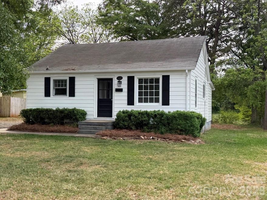 Your new home is waiting! This charming 3BR/1BA home is ideally located within walking distance to Hickory High School, shopping and restaurants. It offers convenient access from both the front and rear of the property, with exceptional privacy in the backyard. Step inside to find fresh paint throughout, brand-new LVP flooring, updated light fixtures, and a spacious kitchen featuring sleek quartz countertops. Just off the front entry, the living room welcomes you with abundant light, while the kitchen sits conveniently to the left. Moving through the home, you’ll find two comfortable bedrooms and a full bath. Toward the rear of the home, a third bedroom, laundry room, and a cozy den with plenty of windows provide additional living space and flexibility. Outside, the freshly painted exterior adds to the home’s curb appeal, while a functional storage shed and a large, private backyard make it perfect for relaxing or entertaining.
