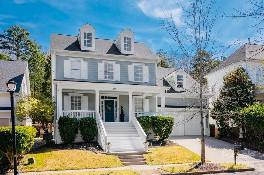 Back on the market no fault of the seller! Experience the best of BAXTER VILLAGE in this stunning home! Situated across from a charming pocket park and TRAILHEAD, offering seamless access to the community trails. Recent UPGRADES include: New HARDWOOD floors by Dodd's Flooring on the main level, renovated white kitchen featuring BOSCH appliances, GE CAFE Induction Range, quartz countertops, NEW kitchen HARDWARE, SAVOY HOUSE lighting fixtures, fresh interior and exterior paint/wallpaper, updated bathrooms, CLOSETS BY DESIGN custom closets in the owner's suite and secondary bedrooms, new PLANTATION SHUTTERS in dining nook, TWO new HVAC systems, NEW water heater, NEW sod/irrigation by J & K Irrigation, SOLAR TUBES that flood the main floor with natural light, and more! MAIN FLOOR owner's suite, office, and formal dining. One of the most PRIVATE homes in Baxter with no homes visible from the front or back windows. Move right into this UPGRADED home and start enjoying life in Baxter Village!