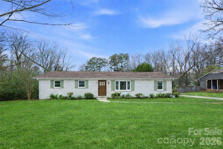 3029 Cresthill is a classic brick ranch with great bones & a backyard oasis, ready for its next chapter. Tucked into a highly desirable neighborhood where homes rarely come available, this property is the perfect opportunity for a buyer looking to add their own vision and personal touch. The solid construction and timeless layout provide an ideal foundation for renovation, while the charm of the home hints at its full potential. Enjoy the unbeatable location—less than 15 minutes to everything Charlotte has to offer, including shopping, dining, bars, and restaurants. Whether you’re dreaming of a thoughtful update or a full transformation, this home offers the chance to create something truly special in an established community that’s always in demand. A rare find in a prime area—don’t miss the opportunity to make it yours.