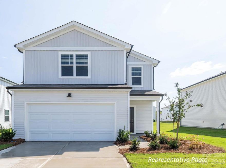 Special year-end pricing on this fully complete Oriole home design! Backing to trees, this home offers plenty of outdoor space for gardening or a restful retreat.  Inside you are greeted with a bright and open floorplan, complete with modern finishes.  The kitchen boasts bright white cabinets, stainless appliances, granite countertops, ample counter space and plenty of storage.  Need even more space?  Head upstairs to the loft, perfect for a home office, playroom, or additional living space or game room.  Neighborhood amenities to include pool, cabana, playground and walk trails - perfect for that evening after-dinner walk.  Enjoy easy access to popular shopping, restaurants and recreation with nearby Harrisburg, Afton Village and Downtown Concord. Cable and Internet packages included for all homes.