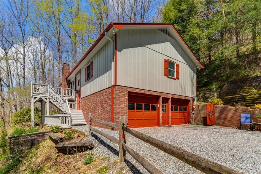 Quiet & peaceful, yet close to dining, shopping & conveniences plus beautiful views and plenty of entertaining options, both inside & out! This home is just the right size and the extra family and living space that you need in the finished basement. The unfinished space could be used for additional storage. You will love the beautiful brick fireplaces both upstairs and down, the deck that is perfect for relaxing and the lovely setting you will find with this home. Be sure not to miss out!