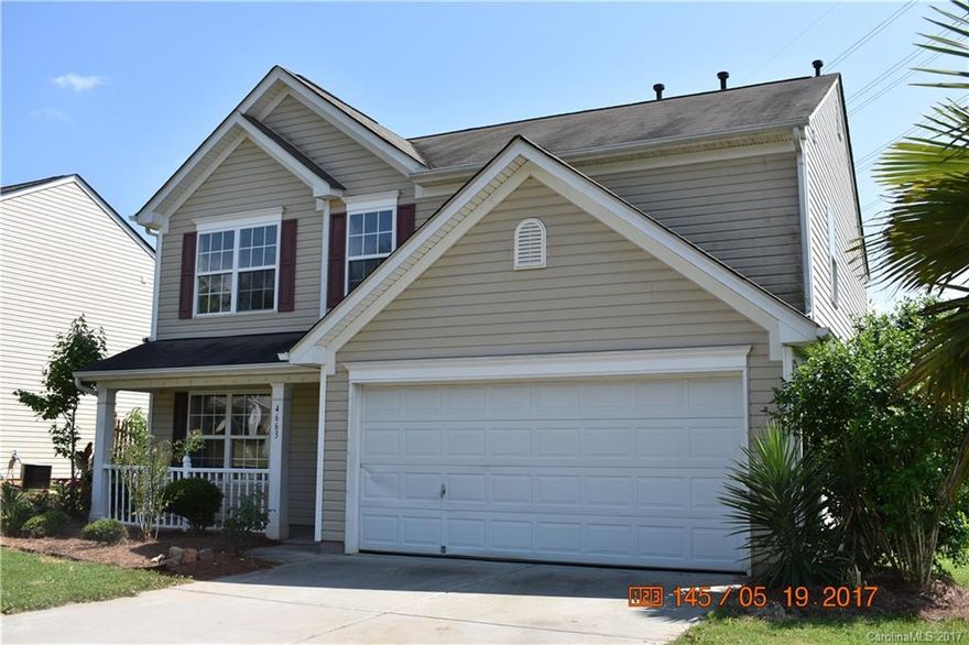 Spacious open floor plan. Near Aquatic Center. Beautiful interior with new flooring and paint. Master suite 15x17 with 9x13 walk in closet. Master bath 9x16 with dual vanities, separate garden tub and shower. Fenced back yard with extra room to play on open space next door.  Great value. Great room 17x17with gas logs fireplace.  Kitchen 12x20. Adjacent dining/living room 12x22. Laundry 6x7. Bedroom 2 10x14. Bedroom 3 11x11. Bedroom 4 10x11. Agent of broker is owner.