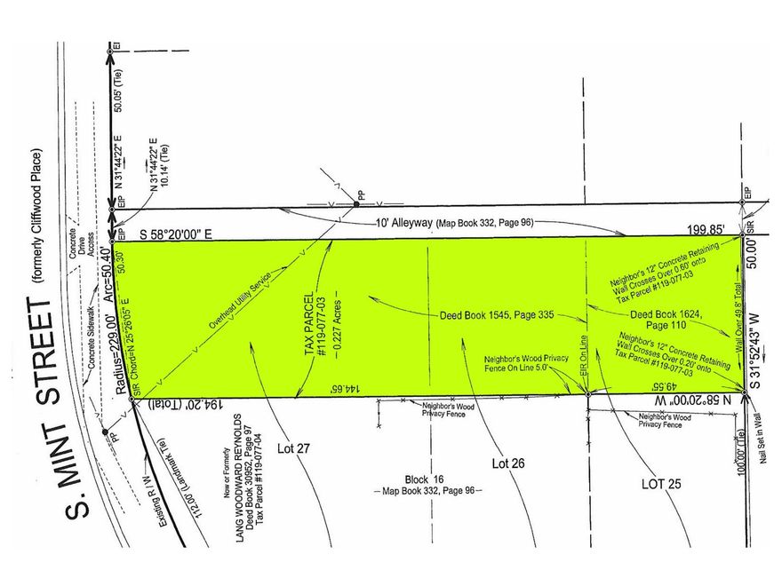 1817 S Mint Street offers an exciting and rare opportunity to build in the Wilmore Historic District on a .23 acre vacant lot, just outside of the bustling South End. Lot dimensions are roughly 50x200 abutting a 10’ right-of-way which could offer more flexibility during development.  A call to CharMeck 311 confirmed that water and sewer taps are installed on this property. Also included in the sale of this lot are engineered, permit-ready plans for a 3,036 heated square foot 4 bedroom / 3.5 bathroom home that have been approved by the Charlotte Historic District Commission. Please contact listing agent for additional information.