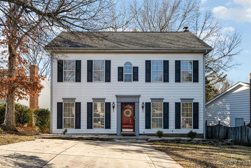 MULTIPLE OFFERS RECEIVED. BEST & FINAL OFFER BY SUNDAY, 4th Feb, 7PM EST

RECENT UPGRADES-
1- NEW DISHWASHER in May 2023
2- NEW REFRIGERATOR in March 2023
3- NEW ROOF in March 2023
4- GAS LINES REPLACED in May 2022
5- GUTTERS REPLACED and installed with guards in Feb 2022
6- NEW EXTERIOR DECK FLOORBOARDS in July 2021
7- NEW AC UNIT OUTSIDE in July 2018

Welcome to this UPGRADED 2 story traditional home in the highly sought Woodside Village, in the heart of Ballantyne. This home has been recently renovated and includes all the appliances including refrigerator, washer and dryer. The beautiful kitchen has a large island and a breakfast area which opens into the great living Room. There is also a separate dining room which can be used as an office or flex space. The kitchen opens to a private deck with outdoor seating and fully fenced backyard. Tons of natural light! Great location & quick access to major highways! Clubhouse includes pool, tennis court, pond and walking trails.