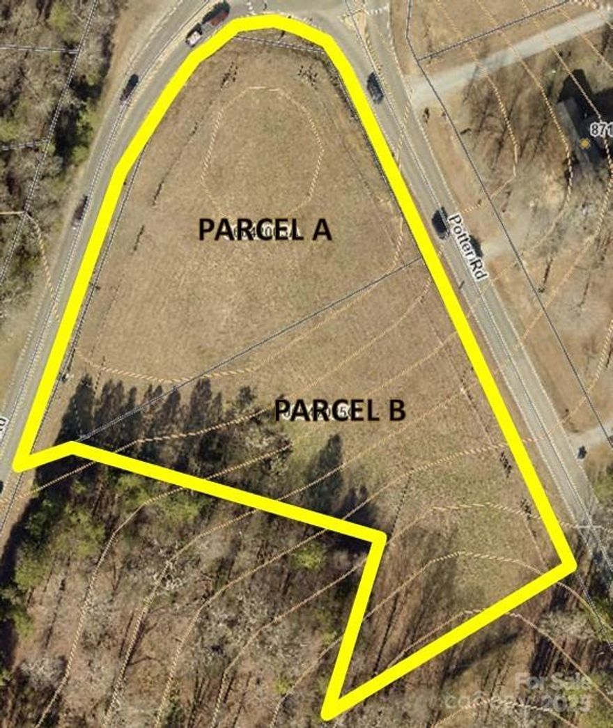 2 level lots that are side-by-side being combined into 1 property. Lots have not been formally joined, but are being sold together. Septic testing shows that only 1 home may be built on the combined lots. Septic system has not been installed. The 'Detailed Soil Map & Report" is attached showing a 4 Bedroom capability, and it also shows an example of a potential home placement (although other placements may be possible too). County Water is at the property. NOTE - 1 lot is in the Weddington district; the other is in Union Co.