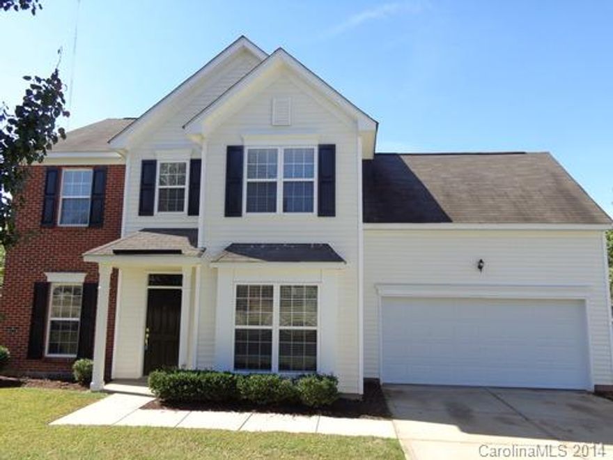 This lovely home has vaulted ceilings, a breakfast area and a fireplace in the Great Room. The warm and inviting kitchen comes with all appliances, a kitchen island plus a pantry. The laundry room is located on the second floor. The Master Suite has a walk in closet and the Master Bath has dual sinks, an over sized tub and a separate shower. A patio leads you out into a well manicured fenced in back yard.