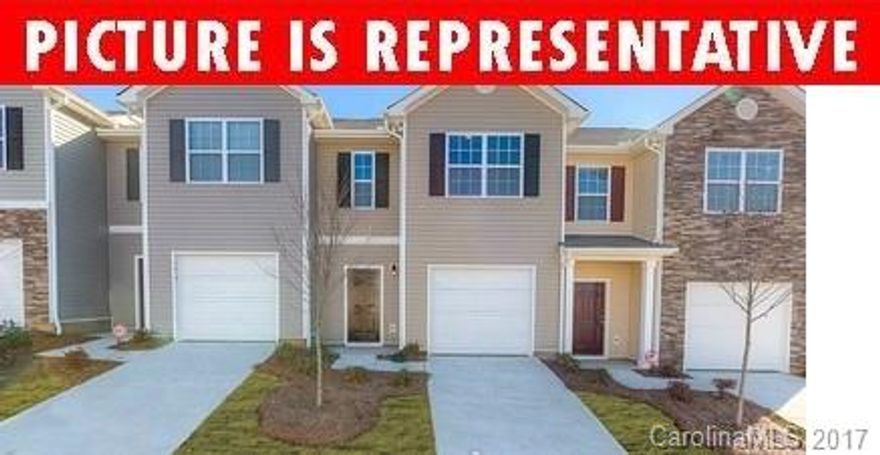 Builder is offering buyer promotions of Closing Cost/Prepaids Paid up to 3% plus  Side By Side Fridge, Garage Door Opener, 2” Blinds.. Must use preferred lender to qualify for promotions. This home is an incredible value with all the benefits of new construction and a 10 yr. Home Warranty! Ask about our Main Street Star Discount! Model address is 9325 Hamel St 28215