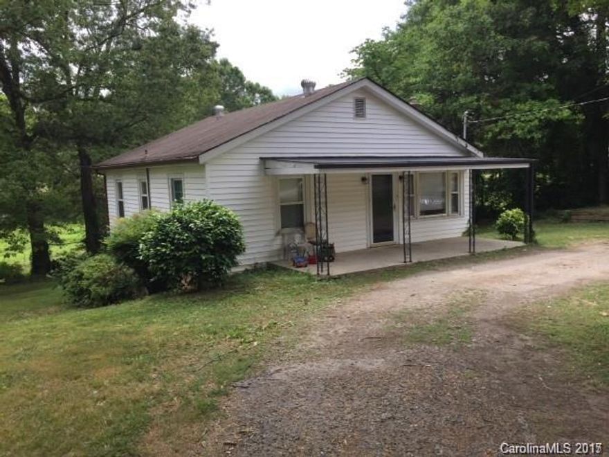 Adorable Bungalow on Quaint Street in Gastonia. Spacious 2 Bedroom 1 Bath, Large Eat-in Kitchen, Spacious Laundry Room, Covered Front Porch, House Sits on Park Like Settings and Over 1 acea Lot. Owner is a licensed real estate agent.