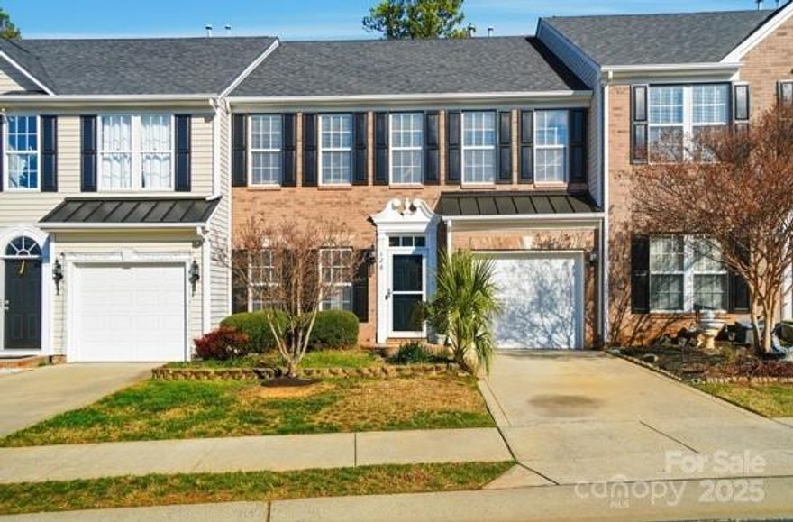 This stunning 3-bedroom, 2.5 bathroom townhome is located in the highly sought-after Rock Hill area, just steps away from the shores of Lake Wylie.  This home is move in ready with many recent updates. This property features brand new LVP and carpet. The two full bathrooms on the second level have been elevated with brand new vanities, adding a touch of modern luxury to your daily routine.  Neutral paint throughout.  The kitchen features subway tile, granite countertops, and stainless steel appliances.  While most townhomes offer limited outdoor space, this property boasts a large patio and a fully fenced-in backyard. It’s a rare private oasis perfect for outdoor dining, a safe and enclosed area for personal enjoyment, or creating your own garden escape.  Enjoy the best of maintenance free living in this beautiful community.  Seller will entertain backup offers.