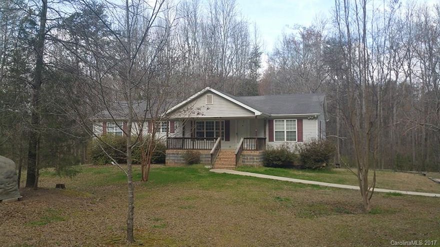 Ranch Style home on private 2 acre lot near York.  3 bedrooms/2 baths Full basement.  Almost new natural gas pack and a/c unit.  Duke Power.  Tenant must pass a background check and have EXCELLENT references.  You will be living next door to the landlord.  No partiers and No problems.   NO PETS!