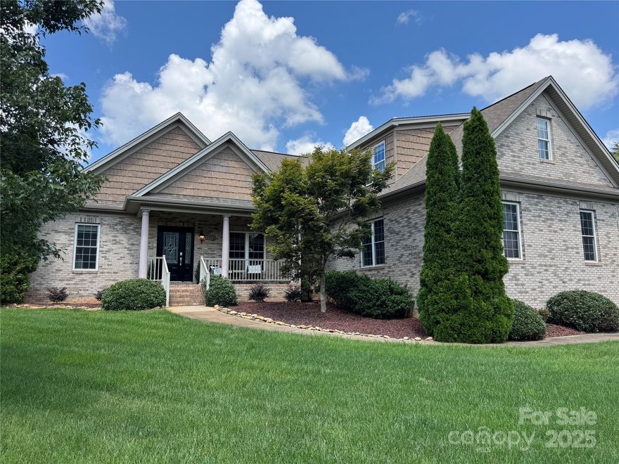 Imagine coming home to space, privacy, and timeless style — all set on 1.3 acres of lush green lawn in beautiful Maiden, NC.

This all-brick 4-bedroom home blends classic craftsmanship with modern comfort. The open-concept living area creates an effortless flow for everyday living, while the elegant dining room with its striking coffered ceiling sets the stage for memorable gatherings and holidays.

The kitchen shines with granite countertops and custom tile work, offering both beauty and function. Thoughtful upgrades like a water softener system and irrigation add convenience and long-term value.

Step outside and enjoy the kind of outdoor space that’s getting harder to find — room to garden, entertain, add a firepit, or simply relax in your own private retreat.

Perfectly positioned near Mooresville, Lincolnton, Hickory, and Charlotte, you get the peace of country living without sacrificing accessibility.

If you’ve been looking for space, character, and flexibility — this is the one to see.

Schedule your showing today. Seller Offering $4,000 in Closing Costs — Use It Toward Your Rate Buy-Down or Closing Expenses!