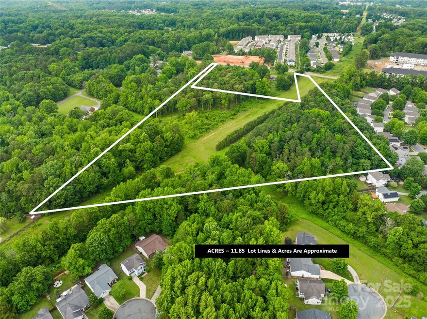 Incredible opportunity to own 11.85 acres of level, wooded land ideally situated between established residential subdivisions. This expansive parcel offers the perfect blend of privacy, natural beauty, and usable space, making it ideal for establishing a farm, creating a private homestead, or building a single-family home tailored to your vision. With mature trees and a predominantly level topography, the land provides an exceptional setting for those seeking acreage, tranquility, and room to grow.

Enjoy easy road access with proximity to Uptown Charlotte, Riverbend Village, Highway 16, I-485, Northlake Mall, and more, putting shopping, dining, schools, and everyday essentials just minutes away. Whether you’re dreaming of farm life, planning your forever home, or looking for a peaceful retreat with convenience nearby, this property offers endless possibilities in a highly desirable Charlotte location.