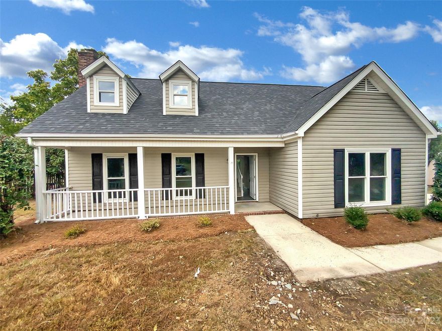 This charming home is sure to please with its natural color palette, fresh interior paint, and partial flooring replacement. The primary bathroom has good under sink storage, perfect for keeping your items organized. Enjoy cozy nights by the fireplace, and create flexible living space with other rooms. Step out into the backyard to find a peaceful sitting area, perfect for entertaining guests or just relaxing. Don't miss out on this wonderful opportunity to own your own home.