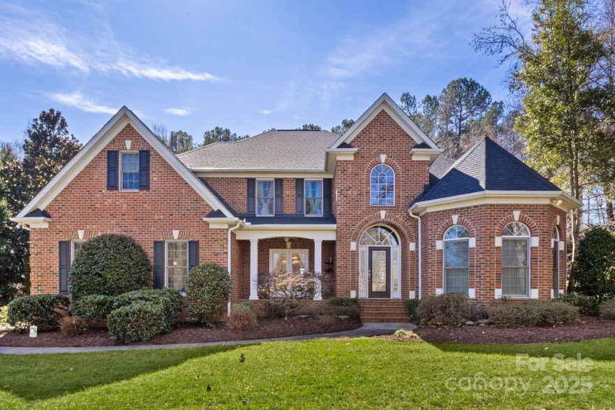Welcome Home!!  As you can see, this meticulously maintained and well-loved custom built full brick home makes an immediate impression with it's excellent curb appeal, featuring beautiful well-designed landscaping.  
This stunning home offers 4 bedrooms, 3.5 bathrooms, a dedicated office, media/bonus room, AND additional flex space! 
Step inside to discover beautiful hardwoods, fresh paint, tall ceilings, & grand archways & moldings! 
The open floorplan seamlessly connects the kitchen to the family room w/ gas fireplace. 
Oversized primary suite on main offers a large ensuite bath w/ walk-in closet.  
The outdoor living area is an entertainer’s dream – a large deck overlooks the hottub and an in-ground heated 
salt water pool surrounded by a beautful patio area which was recently resurfaced. The fully fenced backyard creates a peaceful, private oasis. 
In-ground irrigation in front and backyard!
This home offers the award winning Weddington schools and lower Union County taxes.