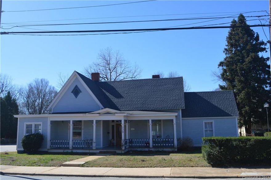 The Circa 1895 Holmes-Jackson house has undergone extensive restoration with all new mechanical systems, roof and paint.  Spacious living room.  Owners Suite has extraordinarily large 9x12 walk in closet for an older home.  Open  Dining room and kitchen will be the focal point of every party. Beautifully refinished floors  Lovely front porch.  Fenced in rear yard for privacy.  2 car garage awaits some finishing touches.  Very close to the Downtown, theater, entertainment district, and I85 Access