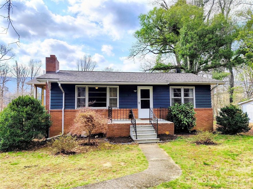 Welcome home to beautiful Black Mountain! This cozy home has received a major renovation just 4 years ago and a new roof in 2025! The floors were refinished and new tile and countertops were installed in kitchen. The bathroom was updated as well with fresh, modern tile. A laundry closet was installed to save space. There is a 460 sq ft unfinished basement that can be used as a workshop, storing tools, recreation equipment or stowing away those seasonal decorations. The covered porch on the side of the house provides a covered outdoor space with mountain views to escape the rain while enjoying the breeze and fresh air. the home is located only 5 short minutes to downtown Black Mountain and less than 10 to Swannanoa and all of the amenities they have to offer. Work in Asheville? It's only 20 minutes to downtown and the Blue Ridge Parkway! Hike all day, eat a 5-star meal and be home in time to relax before bed. Free home warranty provided!