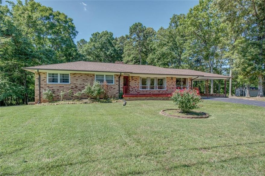 100% Financing Available for qualified buyers! Spacious 3 bedrooms, 2.5 baths, brick ranch with a partially finished basement, nestled on 1.3 acres in Bessemer City. Minutes from I-85, Crowders Mountain access, Bessemer City community pool, shopping, dining and much more. Small town living at it's best! Schedule your appointment today and make "The City With a Heart" the next place your family calls home!