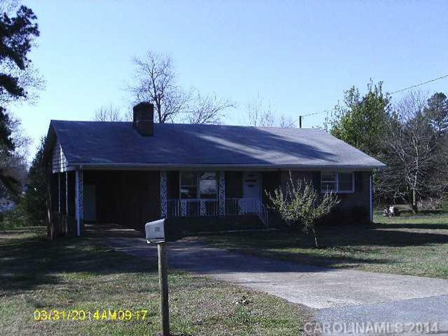 Nice brick ranch with full basement. Nice large kitchen, den with fireplace. Clover School District. SOLD AS IS.