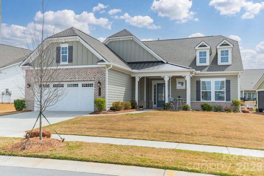 Call the movers, this one is gorgeous!
No detail has been overlooked in this move-in ready, sparkling clean, and spacious home filled with streaming natural light and an inviting open floor plan.
The stunning kitchen is a true showstopper, featuring quartz countertops and an incredible oversized island with seating for at least four, perfect for everyday living and entertaining alike. Enjoy abundant prep space, GE Profile appliances including a gas stove with built-in griddle, stainless steel hood, white Kohler cast-iron farmhouse sink, and classic white tile backsplash. The bright and cheerful dining area is perfectly tucked into a window-filled space adjacent to the kitchen.
A separate flex room offers exceptional versatility, ideal as a home office, workout room, craft space, TV den, game room/parlor (Mahjong!), or even large enough to accommodate a pool table. The all-season sunroom, complete with additional screening, adds a bright, cozy space for gathering year-round.
The gracious primary bedroom and bath suite is spacious and luxurious, boasting a custom walk-in closet with adjustable shelving, hooks, drawers, and multiple hanging areas. The spa-like bath features an oversized tiled shower with bench, separate water closet, and dual vanities with ample counter space, cabinetry, drawers, and a dedicated linen closet.
Two additional first-floor bedrooms each feature their own ensuite baths. A nicely sized laundry room and convenient half bath complete the main level. Upstairs, you’ll find a large bonus loft with a full bath, perfect for entertaining, a family game space, or additional office or workout area.
If the home itself isn’t enough, the setting certainly is. Nestled within an amenity-rich community, residents enjoy a resort-style clubhouse (2 blocks from the house) with outdoor pool, covered bar area, hot tub, fitness center with lockers, separate workout room, art studio, event space, pickleball and tennis courts, cornhole, ping pong and pool tables, puzzle and game tables, and a gorgeous kitchen gathering space.
Come experience it all at 1010 Carlyle Lane in Cresswind Wesley Chapel.