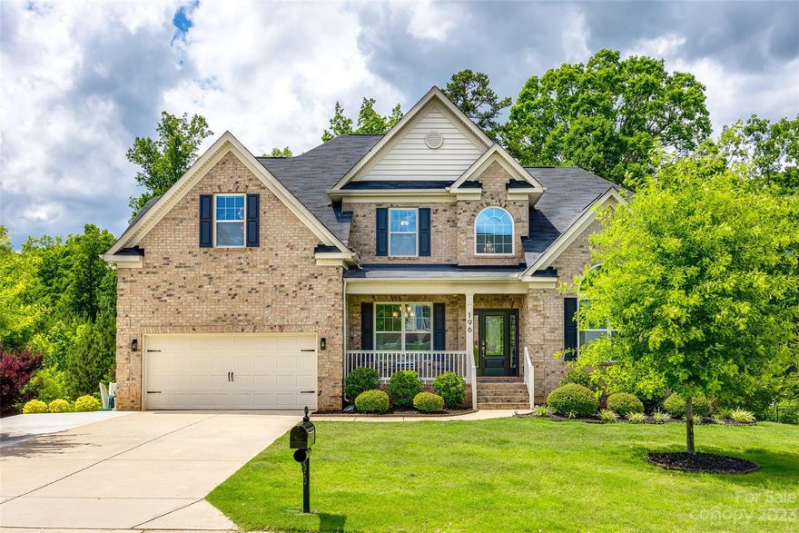 Back on market due to no fault of seller with showings starting 6/30. Welcome to your dream home! This stunning 5 bedroom, 4.5 bathroom all-brick home in the heart of Lake Wylie is the perfect place to call home. The open-concept living area is perfect for spending time together, while the spacious bedrooms provide a peaceful retreat when you need a break. Premium wood flooring throughout the main level including a nice-sized living room with gas fireplace, beautiful kitchen with granite counters, stainless steel appliances, & pantry, and dining room with sliders to a large covered deck. Upstairs you have 3 bedrooms on one level with each having their very own walk-in closet. Fully finished basement features a recreational room, billiard room, wetbar, exercise room/bedroom & full bath. Tons of storage, fantastic layout, this home is move-in ready & filled w/upgrades. Minutes from Lake Wylie. Award winning Clover School district and low SC taxes makes it one not to be missed!