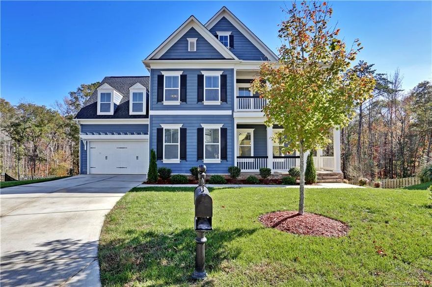 Come check out this AMAZING 6 bedroom, 5 bathroom home. The main level features a rocking chair front porch, screened in porch, grilling deck and guest suite. The second level includes a wet bar in the bonus room, master bedroom, secondary bedrooms with their own bathrooms, and balcony. The basement features a movie theater, exercise room, office, bar, bedroom and bath. Walk out to the wonderful fenced backyard, cobblestone patio with a fire pit. This home has everything you are looking for!