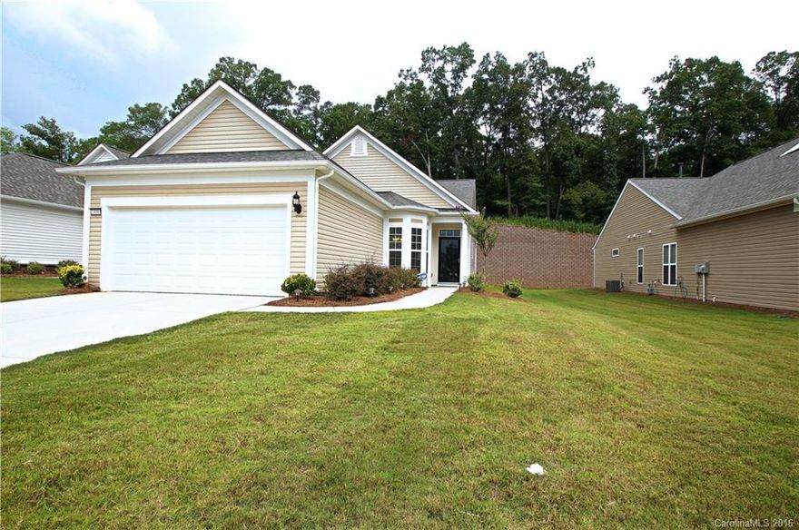 Sun City is a Del Webb 55+ age restricted community.enjoy all the amenities this community has to offer while enjoying low maintenance living! 2 with optional 3rd bed (office) All living and bedrooms on one level with tons of light and space! All the upgrades including over-sized walk in shower, granite counter tops throughout, hand carved hardwood floors, large sunroom, crown moldings, and gas log fireplace which is rare in this community! Lovely private rear yard! ONLY pets 25lb and under