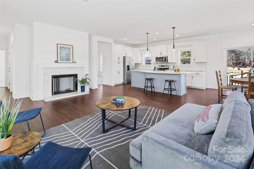 Prepare to check all the boxes with this new-construction, one-level home on a level .79 acre lot. This cottage features three bedrooms, including a spacious primary suite with ample closet space and a massive shower. Invite family and friends to gather in the open living space or send the youngest outside to play on the sunny back deck overlooking the back lawn. With Energy Star appliances, Shaw Vinyl Plank flooring, functional hall tree/drop zone in the laundry and dual sinks in every bathroom, this home offers practicality and style at an affordable price.