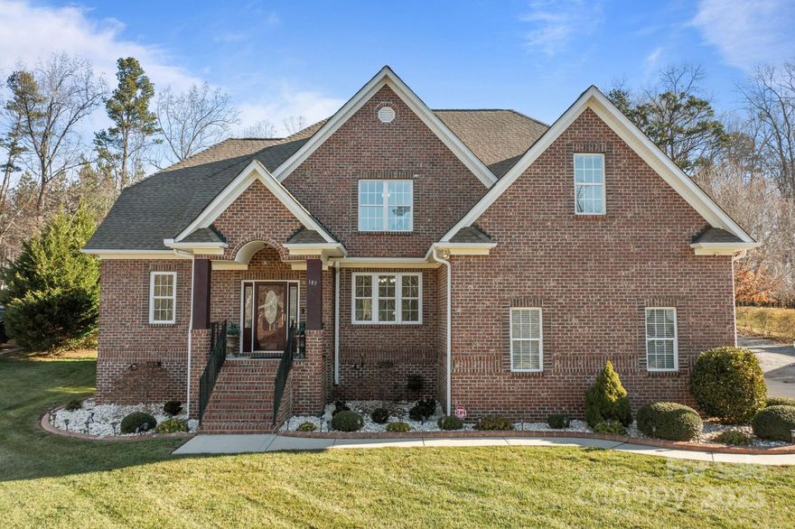 Stunning 4-Bedroom, 3-Bath Brick Home with Incredible Outdoor Living & Pool Oasis!

Welcome to this meticulously maintained 4-bedroom, 3-bath brick home, offering a perfect blend of style, comfort, and functionality. Featuring a spacious bonus room, this home is designed for both relaxation and entertaining.

Step inside to a grand two-story great room that seamlessly flows into a bright, open kitchen with abundant cabinetry and plenty of space for cooking and gathering. The main level includes the luxurious primary suite, complete with a spacious bath and walk-in closet, along with an additional bedroom and full bath. Rich wood flooring enhances the charm throughout the main living areas.

Upstairs, you'll find two generous bedrooms, a large full bath, and a versatile bonus room that can serve as an additional bedroom, office, or media room.

Outdoor living is taken to the next level with your very own private retreat. Enjoy an in-ground saltwater pool with a waterfall, vibrant pool lights, as well as a relaxing new hot tub. The pool house, featuring a large pass-through window to the kitchen, is perfect for hosting and includes a tankless hot water heater along with a TV and refrigerator that convey with the property. The backyard also boasts maintenance-free artificial grass and plenty of parking space for a boat, UTVs, and more. Additionally, there is a large storage building for all your needs.

Recent updates include:
Fresh interior paint in main living areas and garage (2026)
Main level windows replaced (2020)
New tankless water heater (2021)
Downstairs HVAC (2025), Upstairs HVAC (2026)
Pool filters cleaned (2026)

With a whole-house water filtration system and reverse osmosis at the kitchen sink, this home offers comfort and convenience at every turn. Don’t miss out on this exceptional property—schedule your tour today!