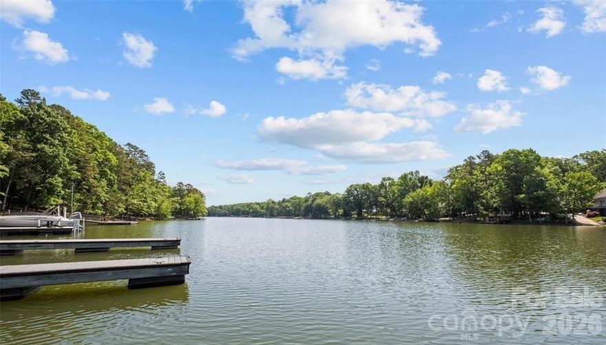 1.73 acres, 170' lake front residential building lot in gated neighborhood, Emerald Bay a small one road lake from community.  Beautiful waterfront homesite in gated Emerald Bay Community. Community offers a boat ramp, pier, boat storage, and this homesite a deeded slip. Has previously been perked in 2019 for a 4BR home and waiting for you to come and build your dream home.  Lot cannot have a private dock. Deeded slip is marked #27 on the dock. Labeled #7 in the covenants and deed.  Emerald bay offers a peaceful setting backing up to the Eagle Point Nature Reserve. Eagle Point Nature Reserve is within walking distance. Home site is located in close proximity to several restaurants on High Rock Lake. They include the Tamarac Marina, Lake View Restaurant and Water's Edge Restaurant.  Rowan County's popular Dan Nicholas Park is also within a 10 minute drive from Property for enjoyment.   Outstanding attributes of this lot are: 1. Gated community for additional security 2. Paved streets 3. Underground utilities 4. Community boat ramp and dock area 5. Discrete and secure storage area for motor homes, boats and trailers.  Emerald Bay HOA is $900 per year.  Min house size per CCR's is 1,600 square feet.
