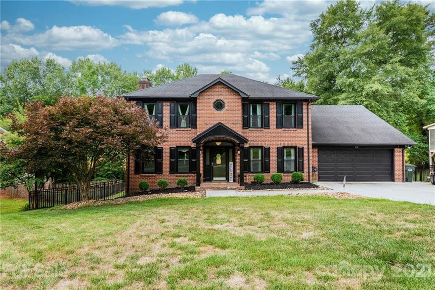 Move into this stunning, turn-key brick colonial and enjoy the rest of your summer poolside! This home features updates throughout including brand new windows with a transferrable lifetime warranty, a new gas furnace, a new a/c unit, and gorgeous hardwood floors. On the main level, you will enjoy all of the space to entertain with an open concept kitchen and family room, an additional living room and a formal dining room. Bring the outside in and open up the doors to the huge screened in porch overlooking the pool. A bedroom/office, laundry room and full guest bath are just off the kitchen. Upstairs you will find a the master suite as well as 3 additional bedrooms and a guest bath. The basement provides a great place to come in from a fun day of swimming to hang out in the rec room, grab a drink at the bar or relax in the den watching a movie.  Call today to schedule your showing!