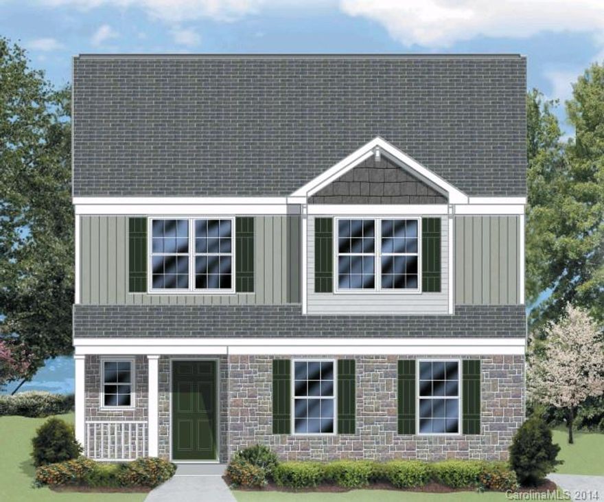 Brand New w/warranties. Lux Kit w/castled cabinets, granite countertops, SS appli.  Open floorplan design great for entertaining! Two spacious BR's  + Loft.  Large master with tray ceiling.