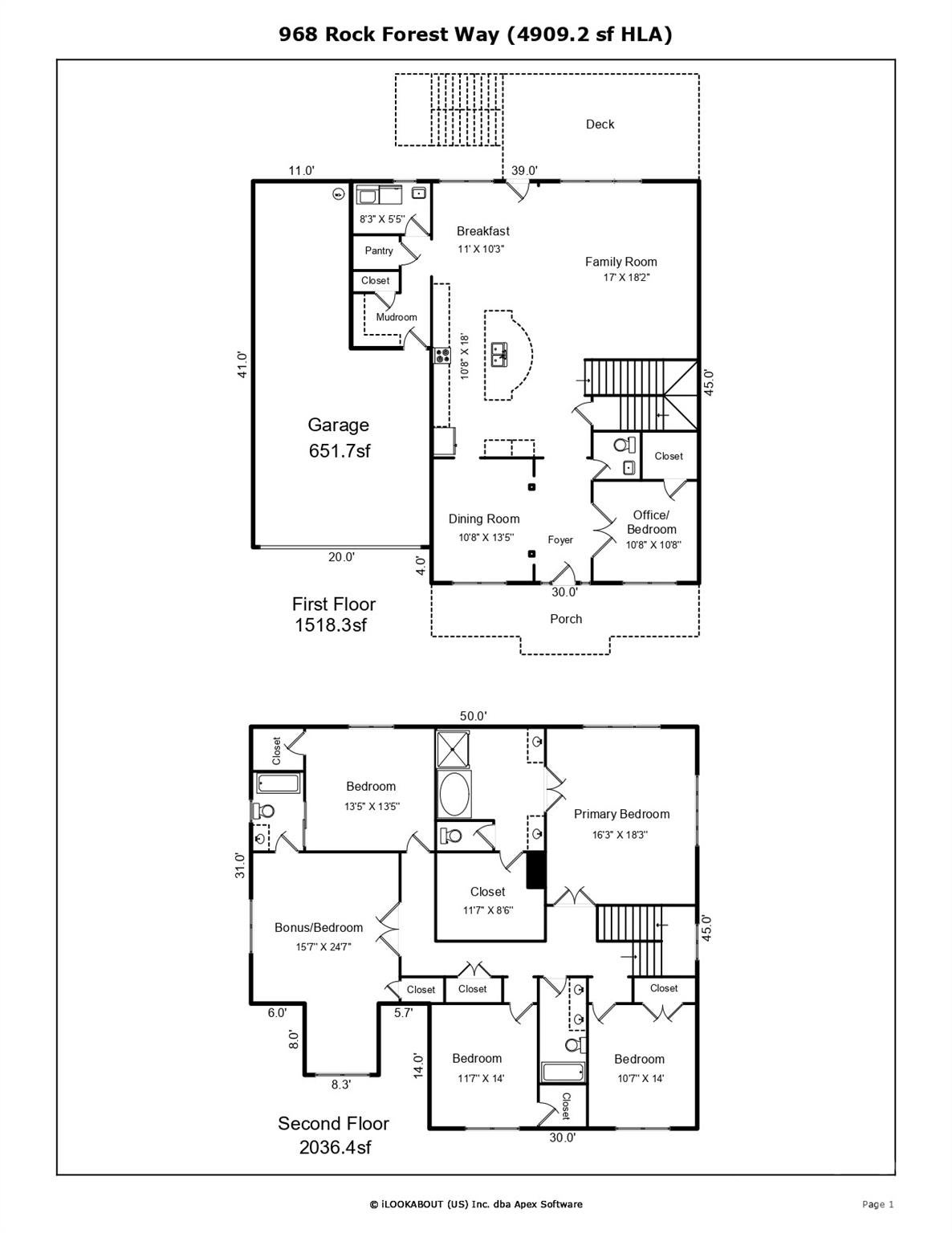 968 Rock Forest Way