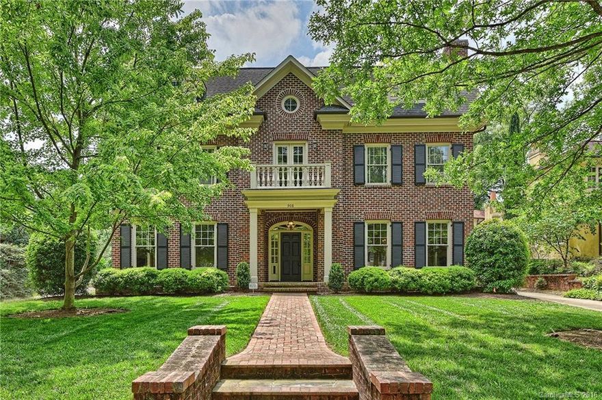 This Dilworth Dream Home has everything you’ve been waiting for – OPEN FLOOR PLAN, high ceilings, gorgeous wood floors, substantial millwork, updated lighting & spacious rooms. Fabulous chef’s kitchen updated w/black honed granite countertops. Owner suite w/2 walk-in closets & large bath w/whirlpool tub & walk-in shower. 1st floor guest suite. Gas fireplaces in LV, DR, great room & basement rec room! Beautiful screened porch. Private back yard. Walk to Dilworth & Uptown attractions!