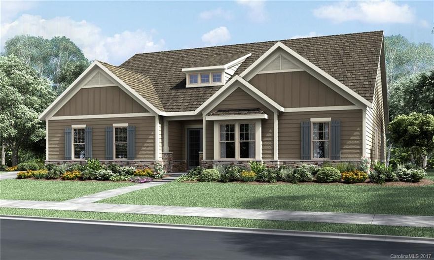The Heaven Plan is a 3 Car garage Ranch plan with a second floor optional, 10ft Ceilings and 8ft Doors are included in this plan, Very open concept, 4 Bedrooms/3.5 baths, outdoor and indoor fireplace, home is located in a cul-de-sac backing up toa wooded private homesite.