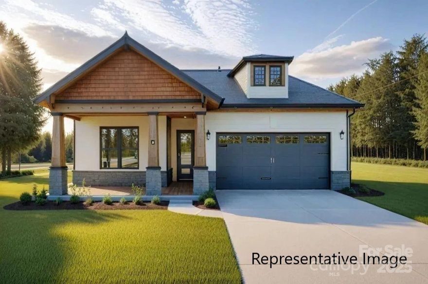 New construction in Cornelius in prime location just minutes from both Downtown Cornelius and Downtown Davidson. This is one of 5 new homes being built on this cul-de-sac enclave! Gorgeous ranch with upstairs retreat! Epicurean Kitchen with double wall ovens, chimney vent hood, and extra-large island, opening to family room with gas fireplace with multiple surround options & and covered deck off dining area & family room! Owners Suite has trey ceiling, large tiled walk-in shower, double bowl vanity with large walk-in closet. Upstairs Retreat adds huge loft for gathering/entertainment, 4th BR, & 3rd Full Bath! Extensive collection of options to choose from, including multiple fireplace surrounds, numerous flooring options, coffered ceilings, floor/wall tile, as well as structural options! You won't be disappointed in the style, craftsmanship & quality here! Photos are renderings and/or are photos of previously completed home. Colors, options, layouts, etc. may differ from home on this homesite.