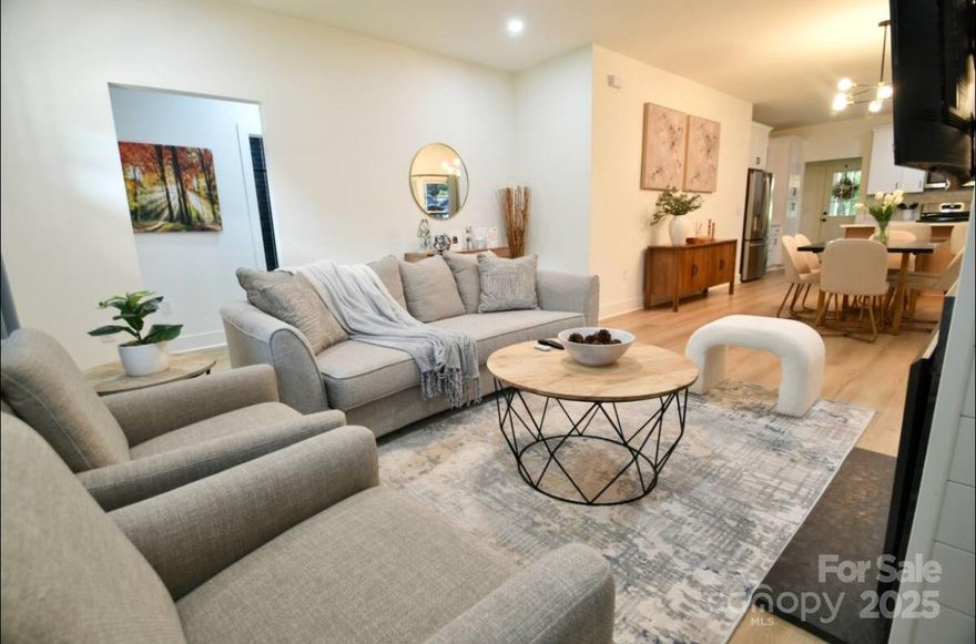 Welcome home to this stunning home built in 2023 in the heart of Gastonia! With a modern, Open Concept Kitchen featuring exquisite Quartz Countertops, it's perfect for entertaining and family gatherings. The Master Suite is a sanctuary, boasting a spacious Walk-in Closet and an Ensuite Bathroom with a luxurious Garden Tub, a separate Shower, and Double Sinks. This home boasts a large Living Room with fireplace, Mudroom with Laundry, an extended driveway, and a shed. No HOA and located in a quiet neighborhood. This home is conveniently located just 1 mile from the closest Hospital, only 1.5 miles to Interstate-85, and less than 2 miles away from Retail and Restaurants. It's a short drive to vibrant Downtown Gastonia, charming Belmont, and bustling Charlotte, making entertainment and city life easily accessible. Don't miss out on the opportunity to make this dream home your own!