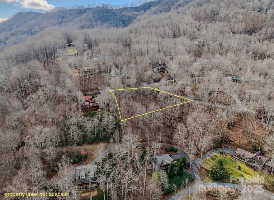 Build your beautiful mountain dream home in the quiet and convenient Maggie Valley community of Campbell Woods - a community that truly feels like a sanctuary. This lot is a builder's playground with ready-to-go features including underground utilities, city sewer available, city water available, spectrum internet available, incredible view potential, and a paved road to the lot. A recent survey was done in Feb, 2024. The community has easy access to the major highway while still remaining serene and peaceful. Campbell Woods is only minutes from downtown Waynesville and less than a 30-minute drive to the Blue Ridge Parkway, Cherokee, and Harrah's Casino. If you are ready to build your mountain getaway while still remaining close to town, this is the lot for you. If your dream is not to develop, this lot would make a great investment as well.