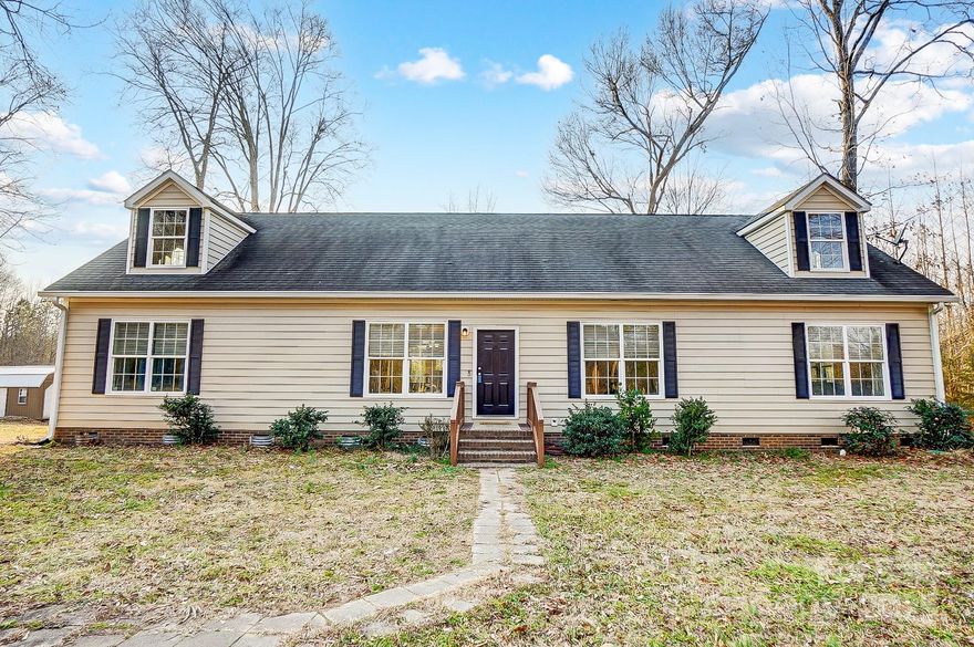 Welcome home to 2371 Kingsburry Rd, where country charm meets modern convenience! This 1-level, 3BR/2BA ranch sits on 1.45 acres, offering plenty of room to spread out & enjoy the outdoors. Step outside to a spacious fenced backyard, perfect for kids, pets, or unwinding in the fresh air. Imagine sipping coffee on the deck while birds sing in the trees. Looking for extra space to make your own? The unfinished upstairs bonus room with finished stairs is a blank canvas, ready for you to customize. Envision an office, playroom, or additional storage, this space offers amazing possibilities - and great equity in the making! Take advantage of the large covered pole barn w/ concrete pads w/ electrical& sewer hook ups! Use this for your RV, boat or additional cars! No HOA & no city taxes mean you have the freedom to truly make this place your own. Enjoy the peace of country living while staying close to shopping, dining, and everything York has to offer. Come see this beautiful home today!