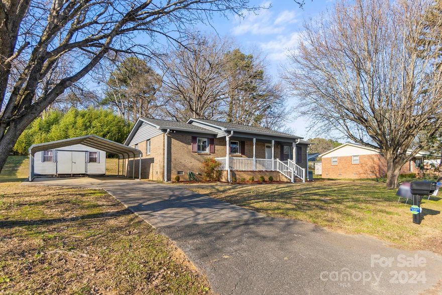 Step into a world where comfort meets convenience in this meticulously maintained 3-bedroom, 1-bath brick home. Boasting an array of features designed for easy living, this property is a perfect blend of warmth and functionality.
Immerse yourself in the comfort of spacious bedrooms and a welcoming living area, ideal for creating cherished memories with loved ones. An oversized, screened-in back porch offers a serene retreat for relaxation or entertaining, overlooking a beautifully fenced yard that promises endless outdoor enjoyment. Enjoy the added convenience of a carport for your vehicle and a charming front porch that sets the stage for tranquil mornings and peaceful evenings.Situated in a friendly neighborhood, this home is a stone's throw away from bustling shopping centers, diverse restaurants, and major highways, ensuring your needs and desires are always within reach.