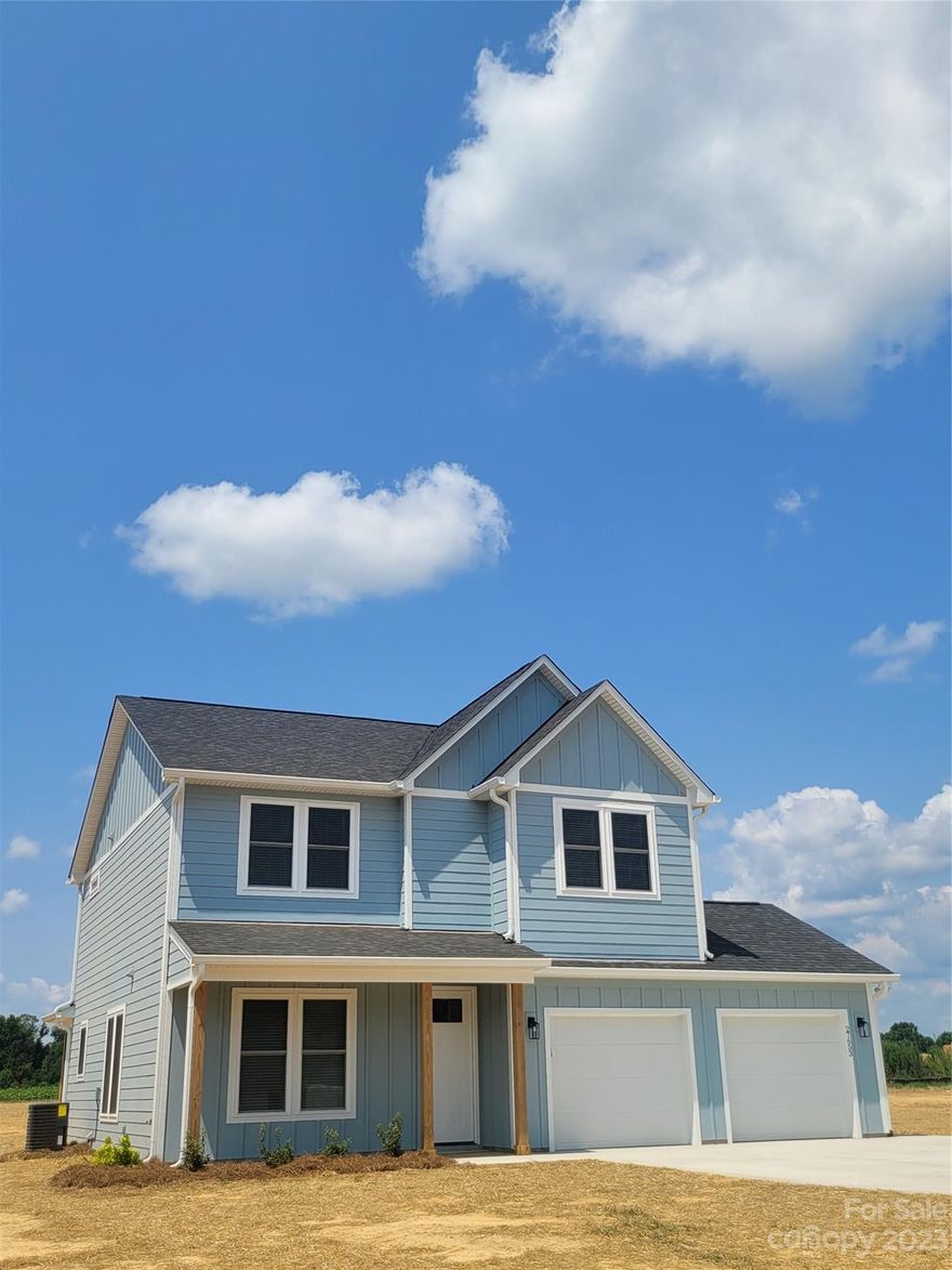 MOVE IN READY AUGUST 20th - Craftsman Style Custom Home with an Elegant Design. The Bowers plan is a 2195 sq ft home and is a 2-Story home plan. You will be welcomed by the beautiful covered front porch that leads into the entry foyer. There's a Large Great room, dining room and a private office. The Kitchen has a Workspace Island and offers access to the rear cover entertaining porch. Upper level has the Primary Suite, 2 additional bedrooms, second full bath, a laundry & Utility Room. The upper level also has a Loft / Flex Space for additional gathering space. The Exterior offers a covered Front Porch w Natural Post/Columns & Ceiling. Interior Features: Luxury Vinyl Plank Flooring, Kitchen w/ Shaker Cabinets, Quartz Countertops. The Primary Bathroom has a Large Shower, Shaker Cabinets w Quartz Countertops. This plan could easily be a 4-bedroom home & Additional Lots to Choose from for the BOWERS home build on LOTs #2 & #38