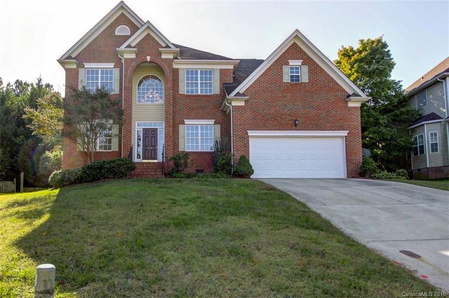Up-fitted beauty in Ballantyne schools. NEW Appliances, NEW granite, NEW dining rm. hardwood floors, refinished hardwoods, NEW plush carpet, NEW paint thru out, NEW garage door. PRIVATE backyard w/stone waterfall, lush landscape & stone walls! Incredible livability for today's lifestyle-Open plan! Stunning Stone accent wall in family rm. Huge master & luxury bath. Walkin attic storage. Guest Bedroom on main. Big Bonus. few mi. to NEW Publix & Carolina Place mall -No Charlotte taxes/county only!